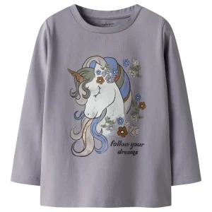 Name It Tulinea LS Top - Lavender Tin 92