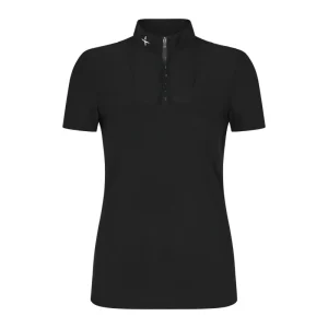 Trolle Projects Center Line Netstof Zip T-Shirt Xs
