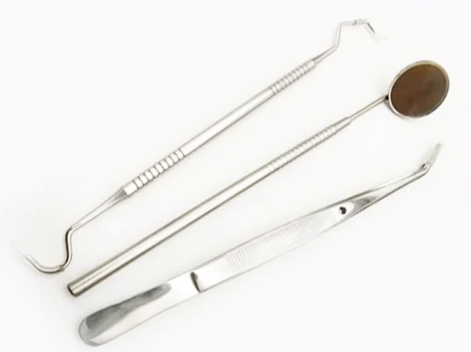 Professional Dental Care Tools | 3-Piece Stainless Steel Set