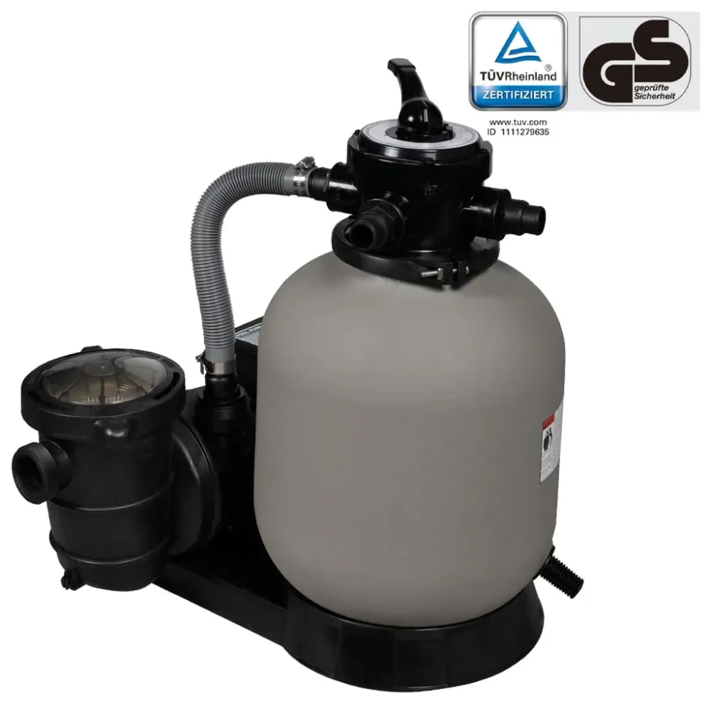 Submersible Sump sandfilterpumpe 600 W 17000 l/t
