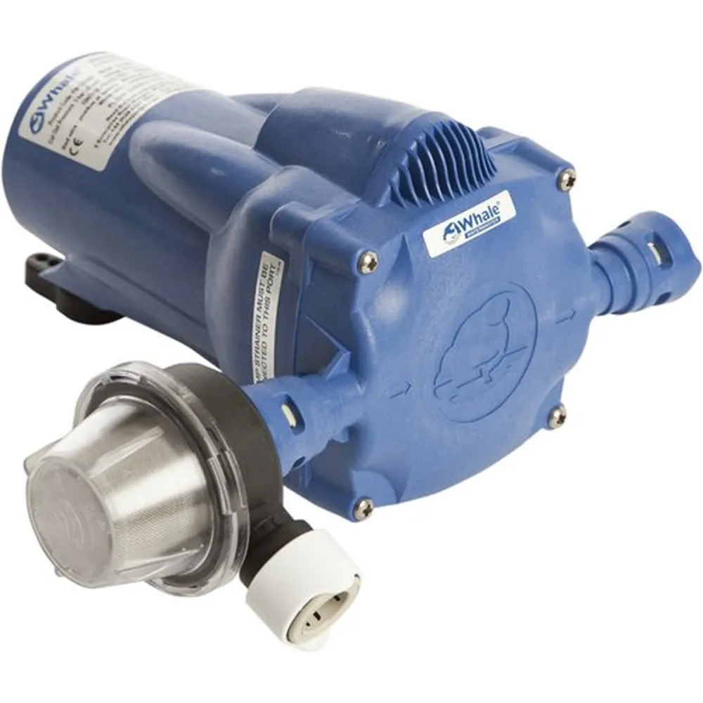 Whale watermaster färskvattenpump 11,5 liter, 24v, 3 bar