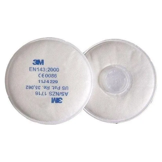 3M P3 2135 partikelfilter til 6000 & 7500 serien - 2 stk.