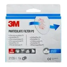 3M P3 2135 partikelfilter til 6000 & 7500 serien - 2 stk.