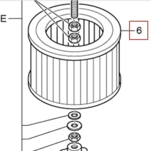 HEPA filter CFM 118