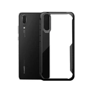 Huawei P20 - ImpactShield Hybrid Håndværker Cover - Ebony