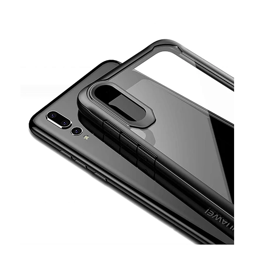 Huawei P20 Pro - ImpactShield Hybrid Håndværker Cover - Charcoal