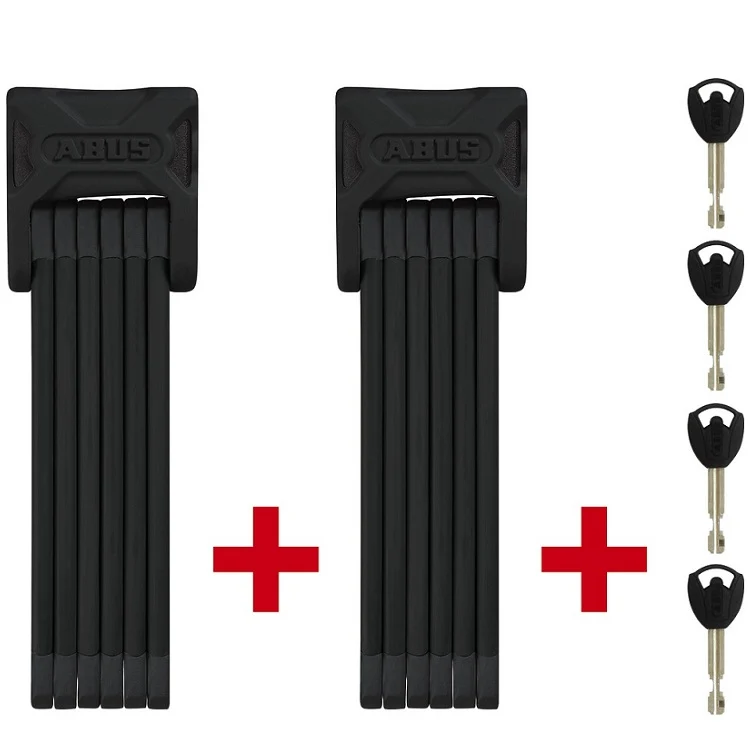 Abus Bordo 6000 Plus 90cm Foldelås - Twin adjust - Godkendt