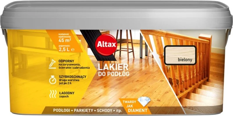 Altax gulvlak robust som diamant blegnet 2,5 l