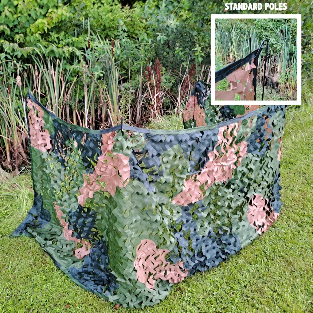 Camo Skjul-pakke Default (4 stænger og net)