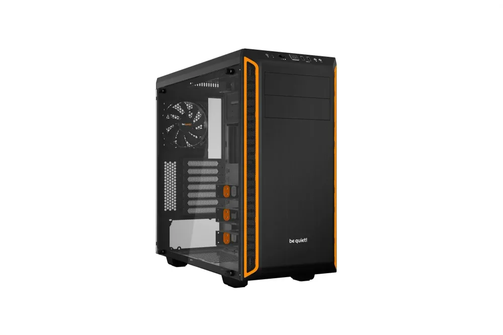 be hushed! PURE BASE 600 Window - black/orange