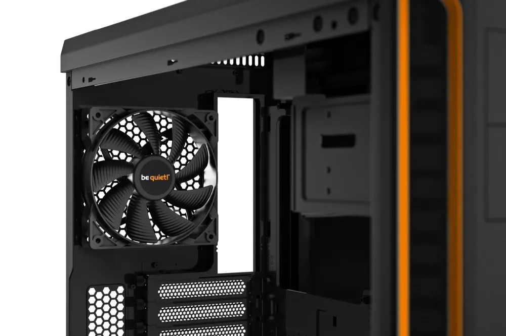 be hushed! PURE BASE 600 Window - black/orange