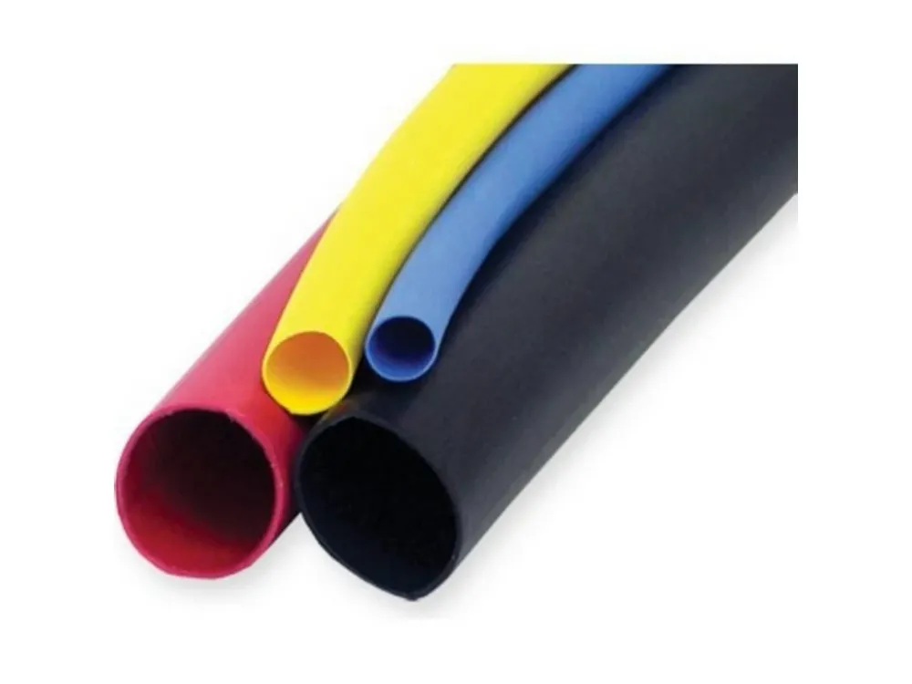 Krympeslange 4,8mm ebony (2:1) 75m