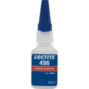Loctite 496 sekundlim t/metal 20g flaske