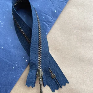 Lynlås til Honey Washbag (23 cm) - Indigo