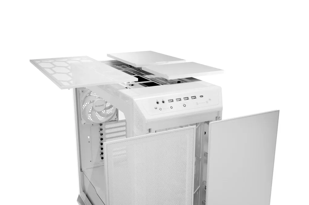 be muted! Dark Base Pro 901, big tower case (white)