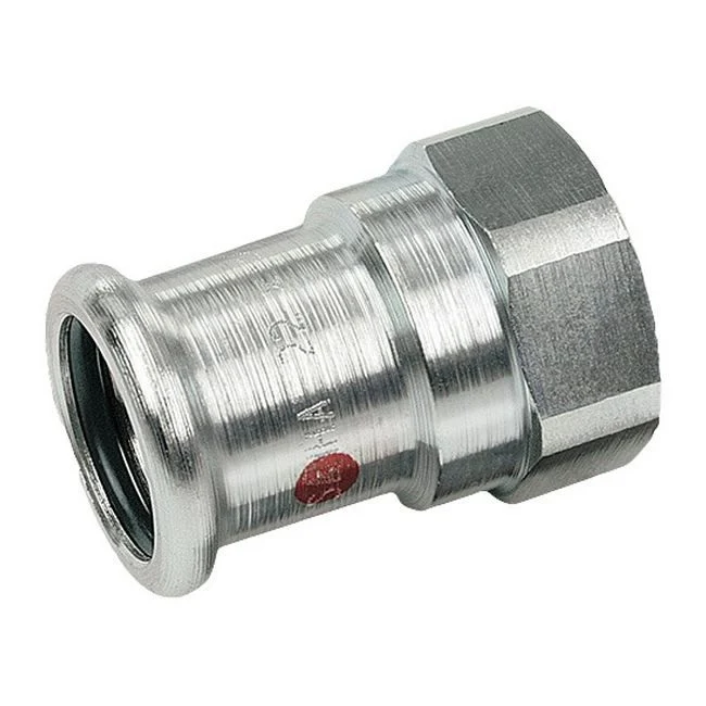 Sanha stålrørmuffe med indvendigt gevind 28 mm x 1"