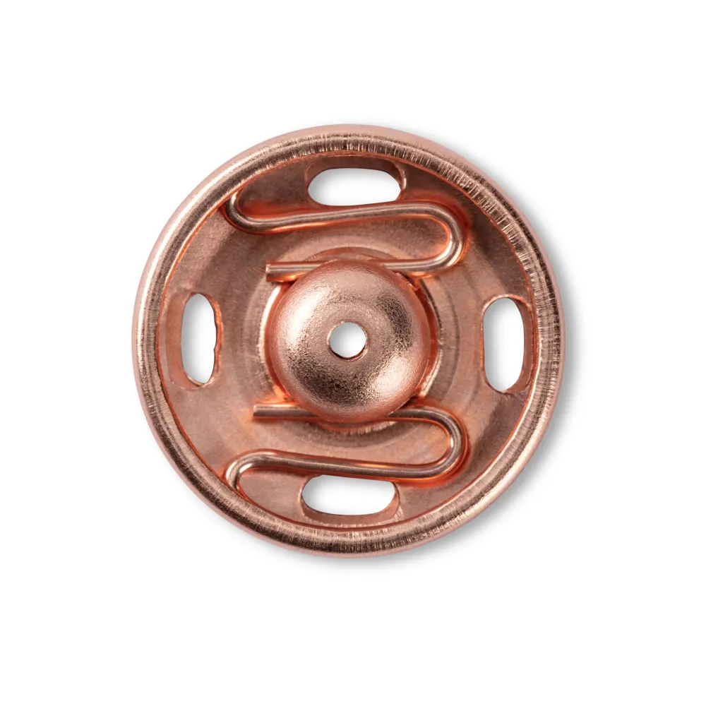 Stødabsorberende Rosegold, tryklåse 21 mm