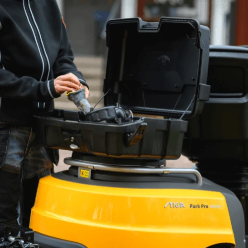 Stiga bagageboks med lås til Park Pro 900