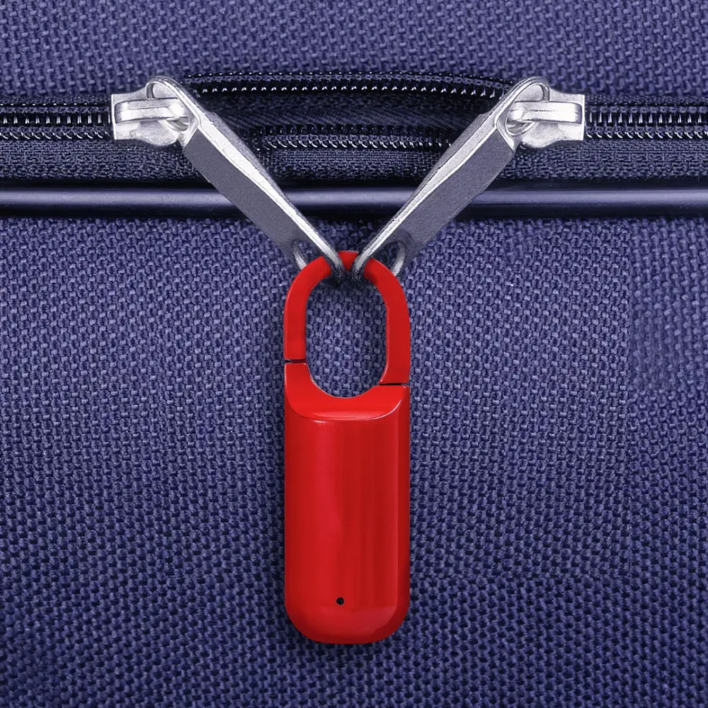 Weather Resistant SmartLock™ | Fingeraftryk Touch Hængelås Roed