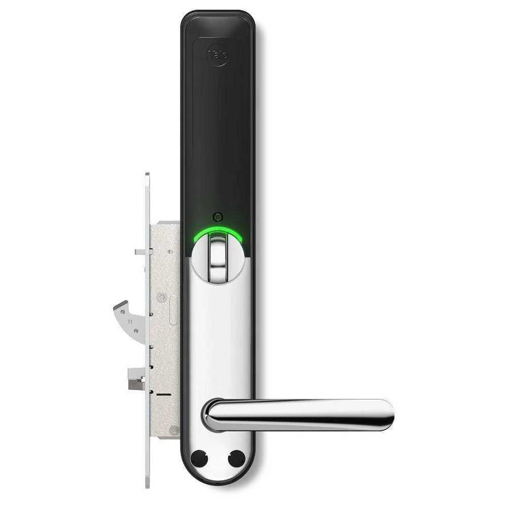 YALE Doorman L3S Flex Blank Krom - Avanceret Elektronisk Dørlås med Ajax Integration