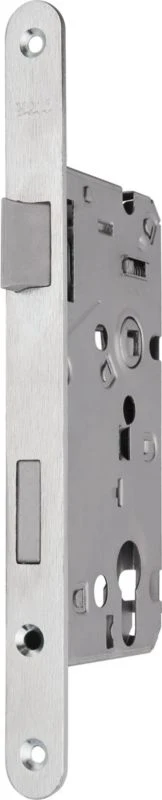 Yeti cylindernøglelås galvaniseret 72 x 55 mm venstre snow