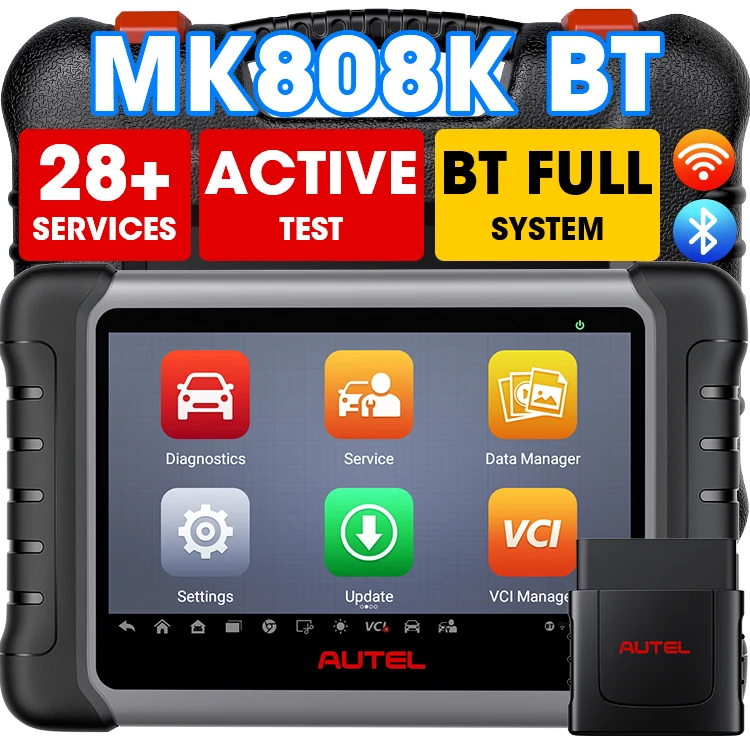Autel MaxiCOM MK808K-BT Scanner Fast Response Sensor