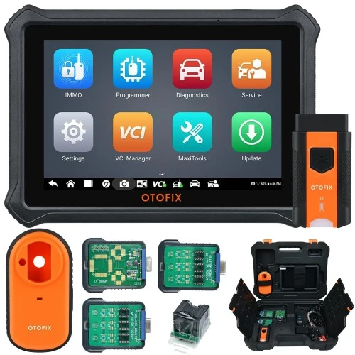 OTOFIX IM1 All System Diagnostics Scanner, OE Level OBD2 Scanner med XP1 Progammer, Data Logging