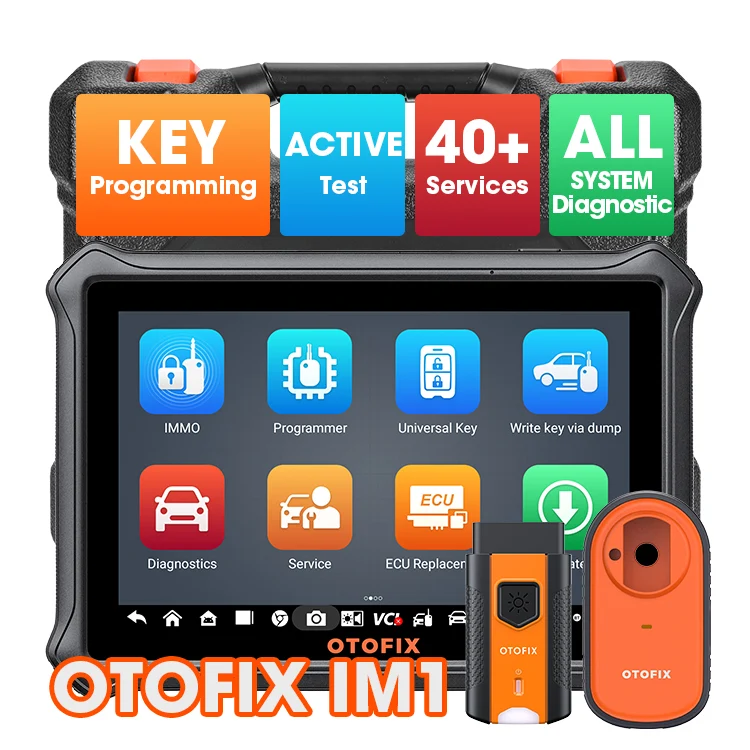 OTOFIX IM1 All System Diagnostics Scanner, OE Level OBD2 Scanner med XP1 Progammer, Data Logging