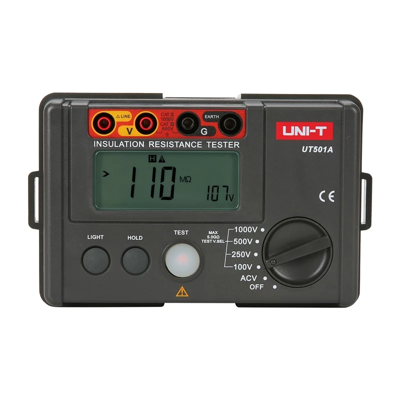 UNI-T UT501A isoleringsmodstandstester | IP54 Rated |