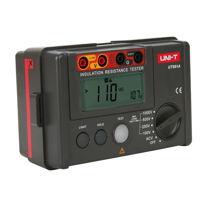 UNI-T UT501A isoleringsmodstandstester | IP54 Rated |