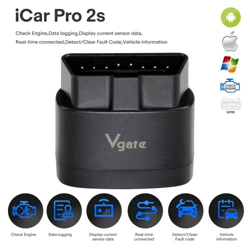 Vgate Icar pro 2 til bimmercode, Scan Tool til CanZE, Leaf Spy, DMD2 Apps osv. | IP54 Rated |