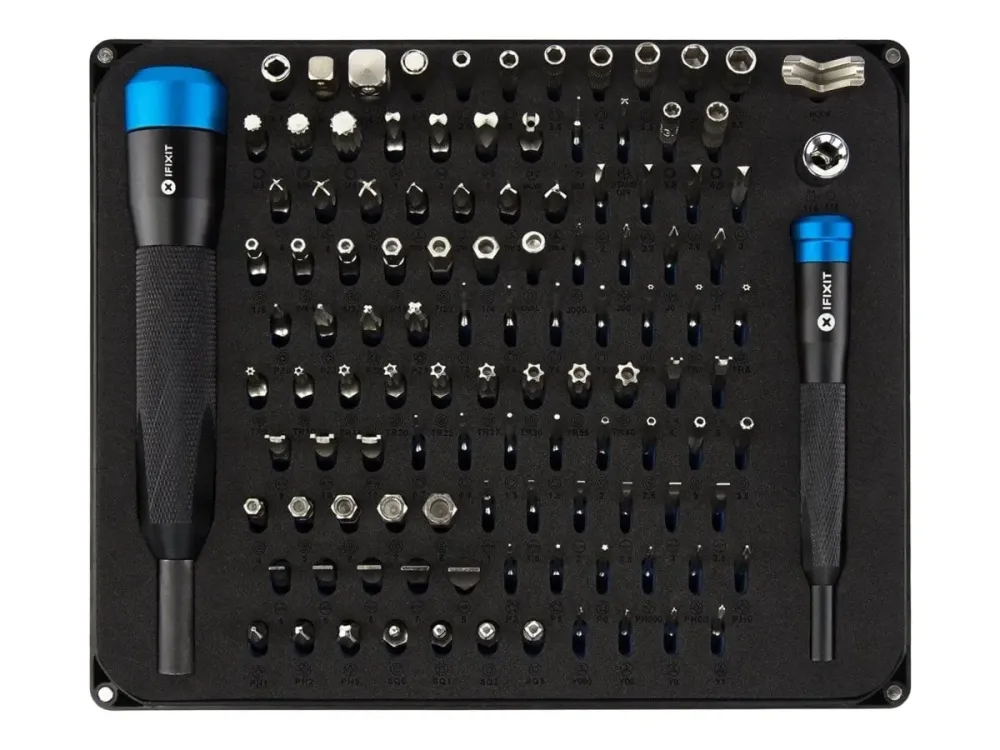iFixit Manta Precision Skruetrækkersæt – 114 Dele i Etui