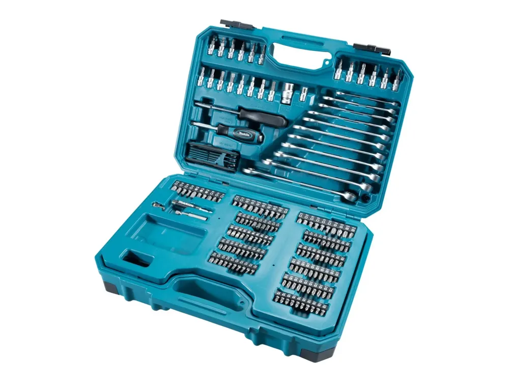 Makita E-10883 Værktøjssæt 221 Dele – Komplet sæt i rugged etui