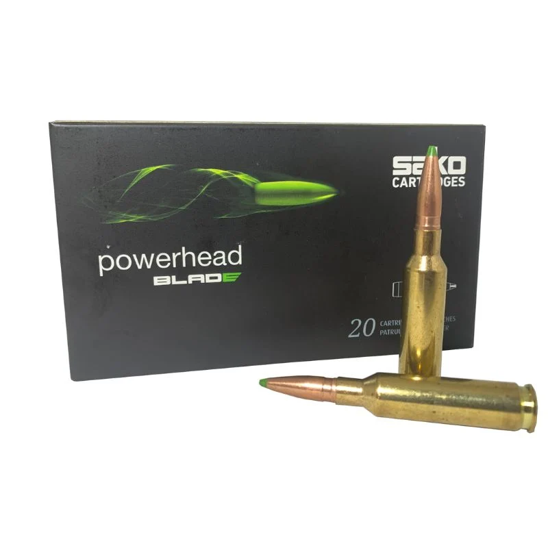 Sako Powerhead Blade Riffelpatron 6,5 PRC 7,8g/120gr