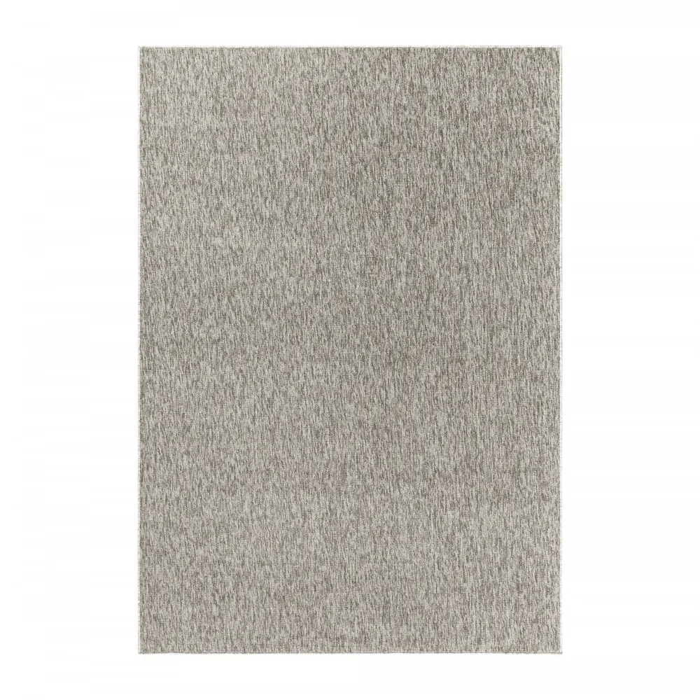Fladvævet tæppe - Nizza 1800 Khaki 60x110