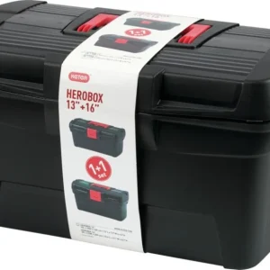 Sæt med værktøjskasser Curver Herobox Essential 13" + 16"