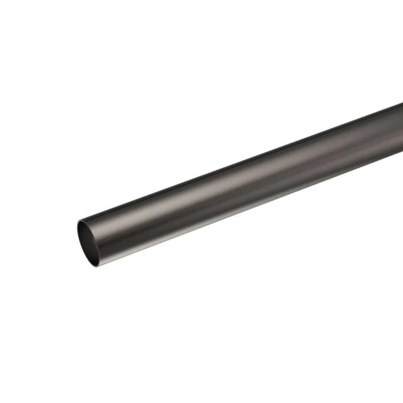 GoodHome Tinos gardinstang 19 mm 160 cm grå