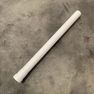ø40 x 500 mm kridt afløbsrør