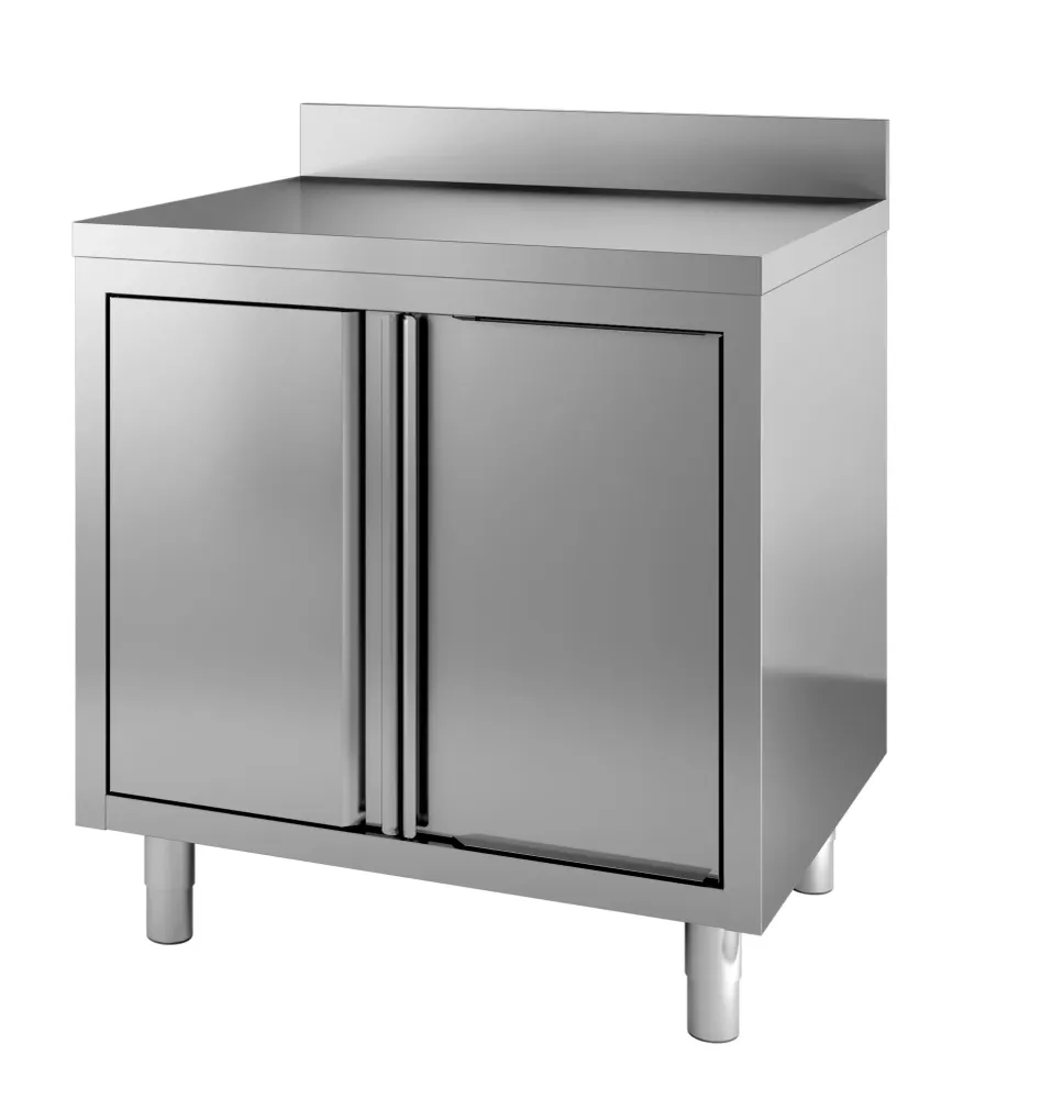 700 worktable hinged doors upstand 800