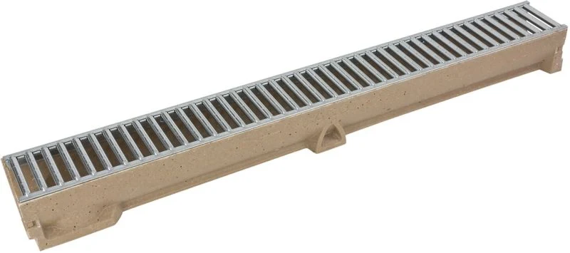 ACO Self 2 kanal 1 m 10 cm galvaniseret