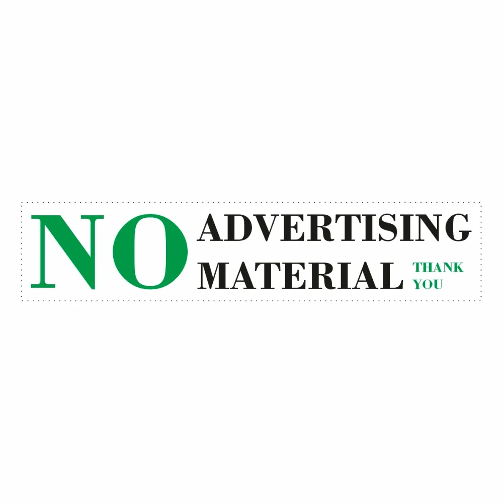 No advertising material Made USA 5x1cm