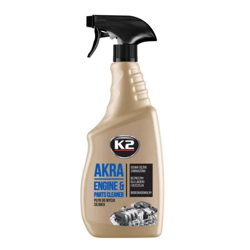 K2 Akra motor- og dele-rens, 750 ml