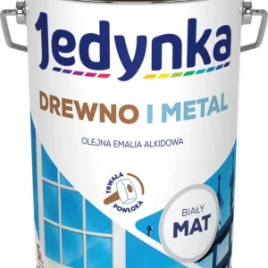 Alkydemalje Jedynka træ og metal snow mat 5 l