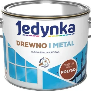 Alkydemalje Jedynka Træ og Metallic mellembrun glans 2,5 l