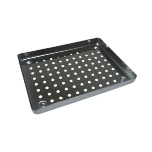 Alloy kassettebund med huller 18 x 14 cm