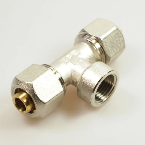 16 x 1/2" x 16 mm alupex tee muffe