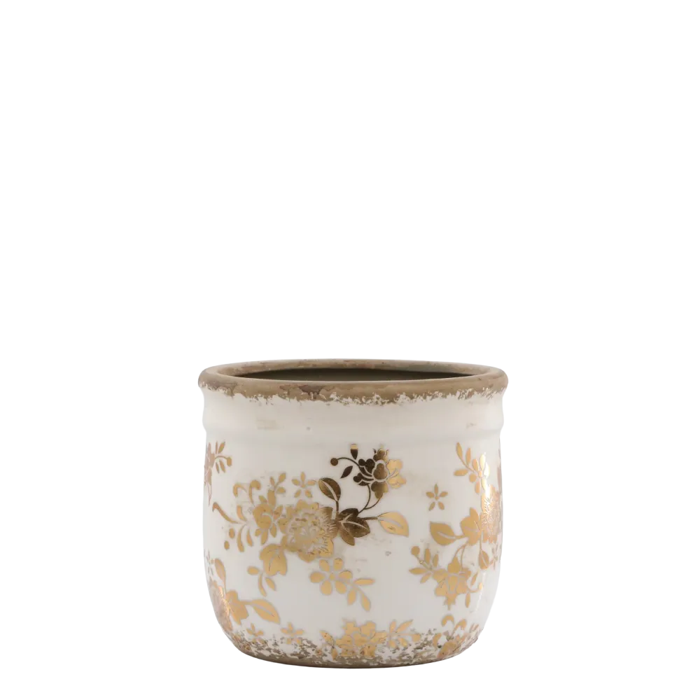 Anniversary Melun Planter 11x12 cm Antique Warm alloy