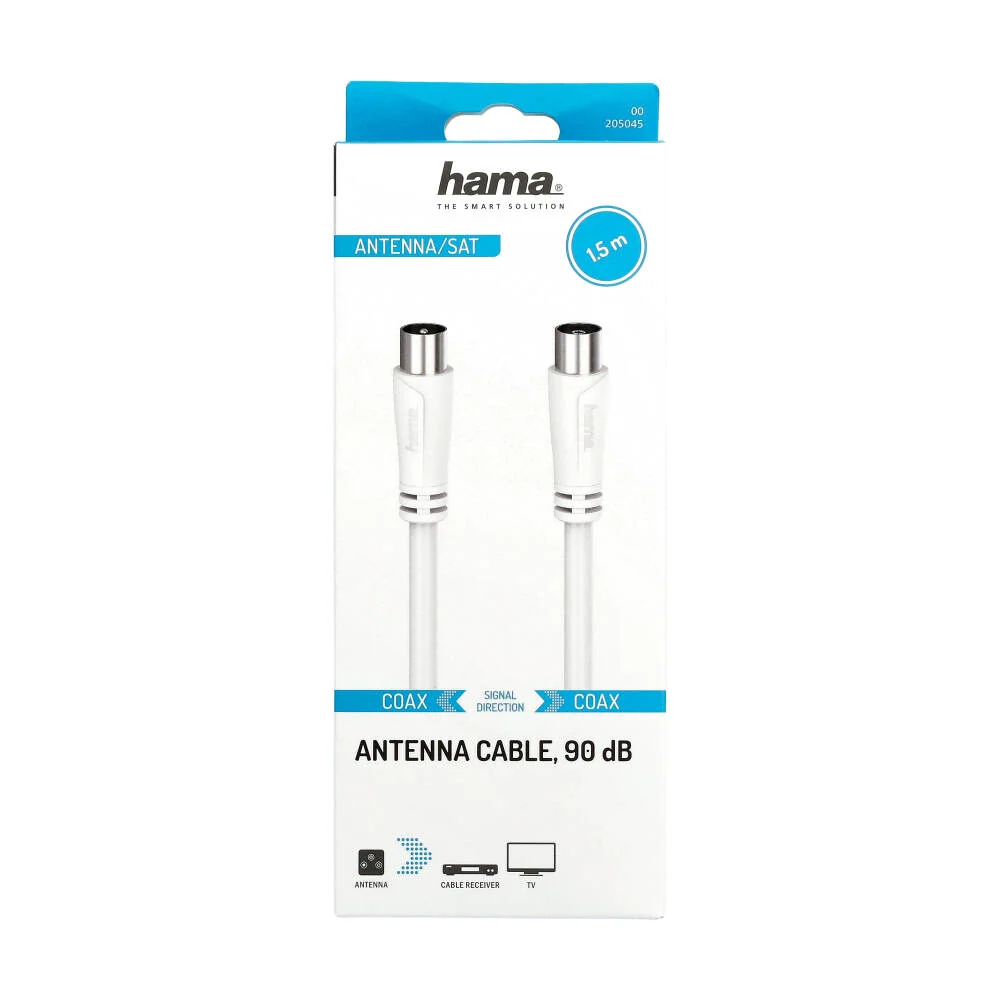 Antennekabel 90dB 1,5m Pearl