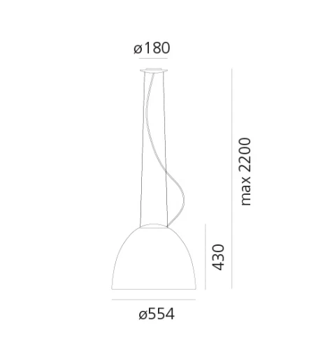 Artemide Nur Pendellampe Antracite Grey 40-Piece Bit Set