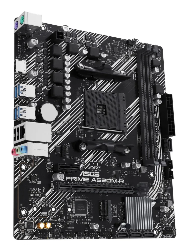 ASUS PRIME A520M-R Micro-ATX Socket AM4 AMD A520